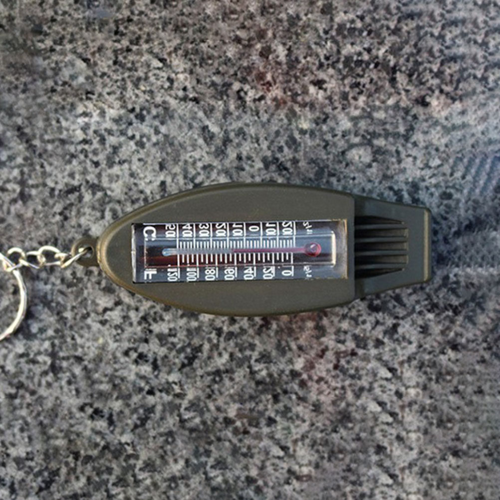 Hunting Outdoor Thermometer - 2 шт. Премиум-качества многофункциональный брелок из